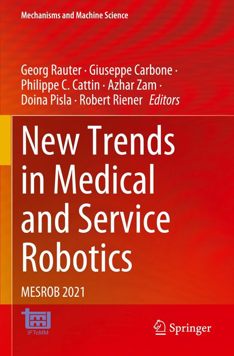New Trends in Medical and Service Robotics, Buch