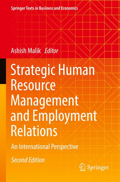 Strategic Human Resource Management and Employment Relations, Buch