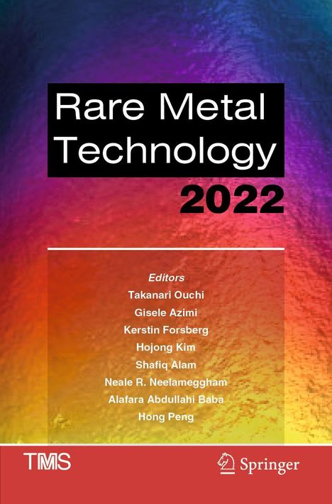 Rare Metal Technology 2022, Buch