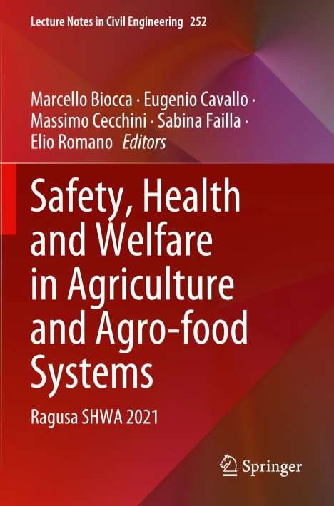 Safety, Health and Welfare in Agriculture and Agro-food Systems, Buch