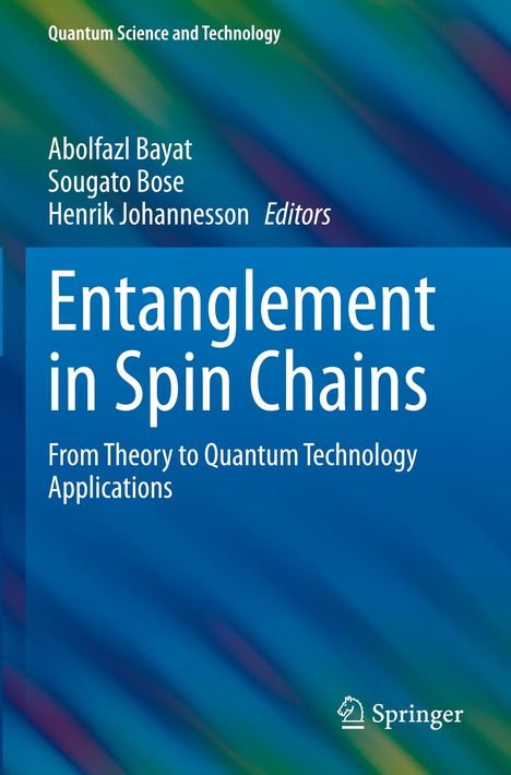 Entanglement in Spin Chains, Buch