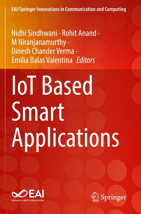 IoT Based Smart Applications, Buch