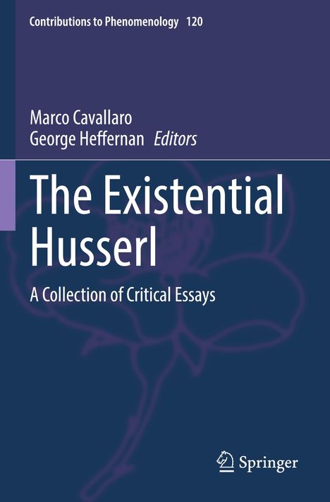 The Existential Husserl, Buch