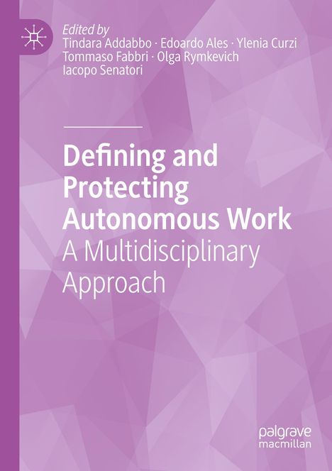 Defining and Protecting Autonomous Work, Buch
