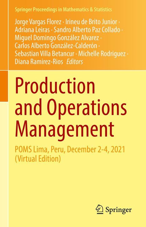 Production and Operations Management, Buch
