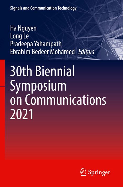 30th Biennial Symposium on Communications 2021, Buch