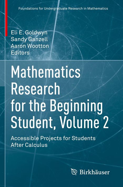 Mathematics Research for the Beginning Student, Volume 2, Buch