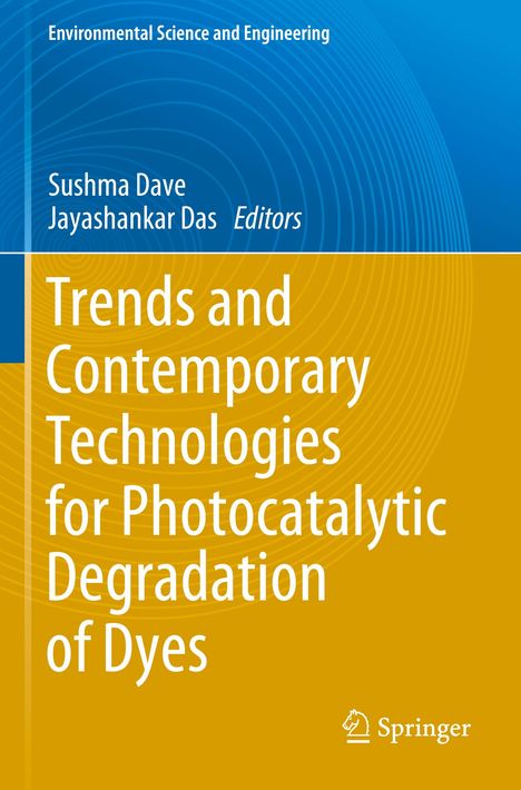 Trends and Contemporary Technologies for Photocatalytic Degradation of Dyes, Buch
