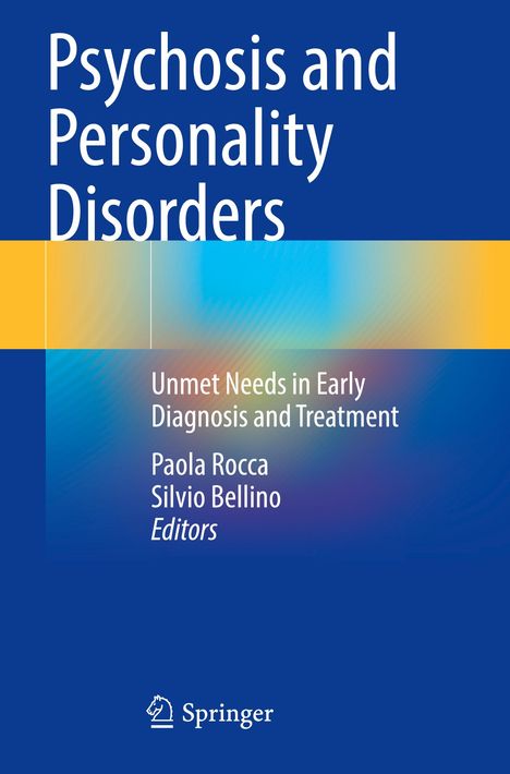 Psychosis and Personality Disorders, Buch