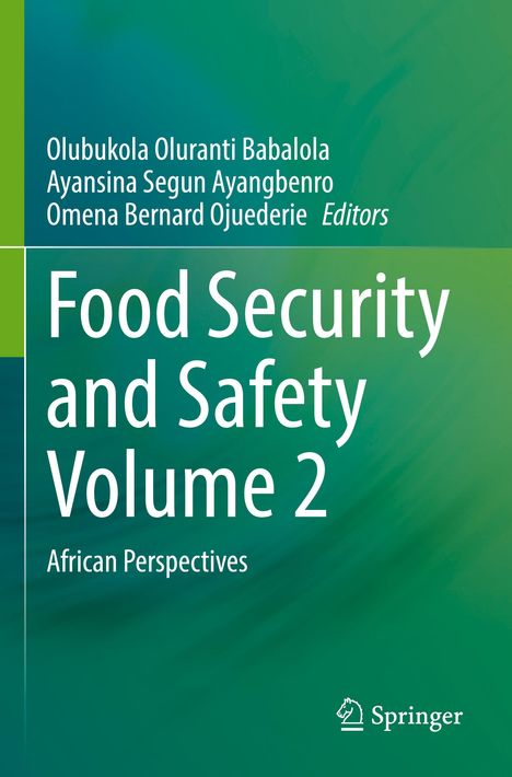 Food Security and Safety Volume 2, Buch