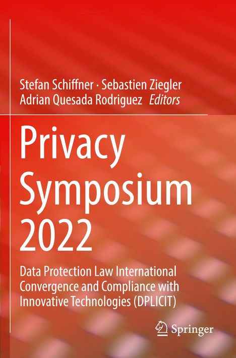 Privacy Symposium 2022, Buch