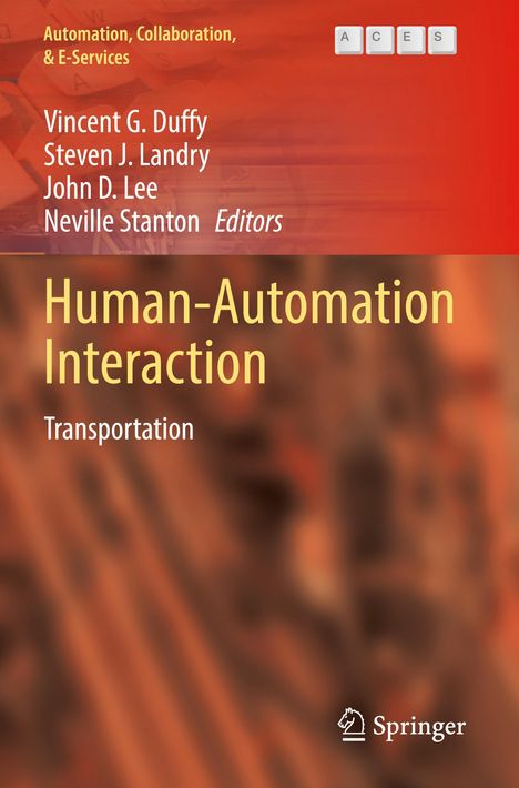 Human-Automation Interaction, Buch