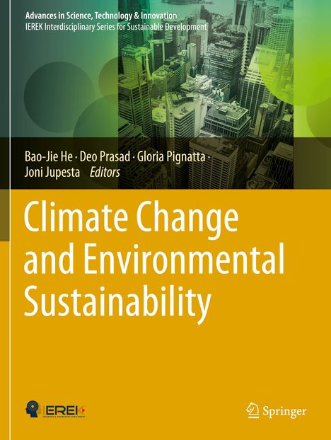 Climate Change and Environmental Sustainability, Buch