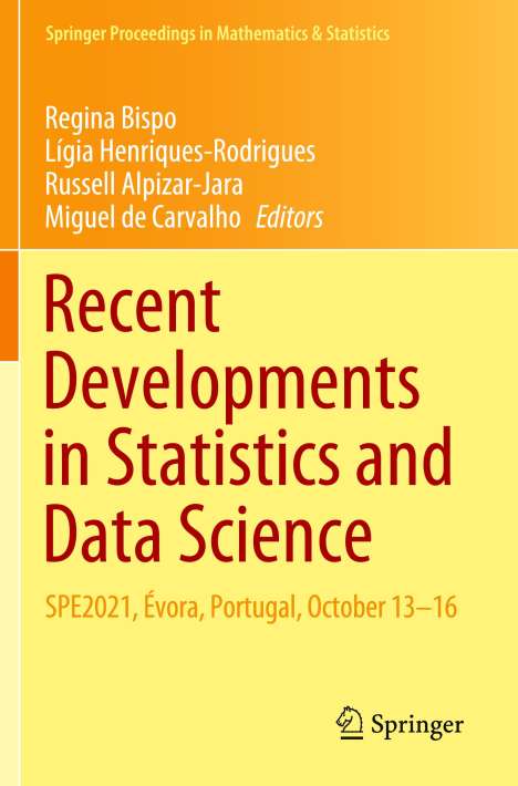 Recent Developments in Statistics and Data Science, Buch