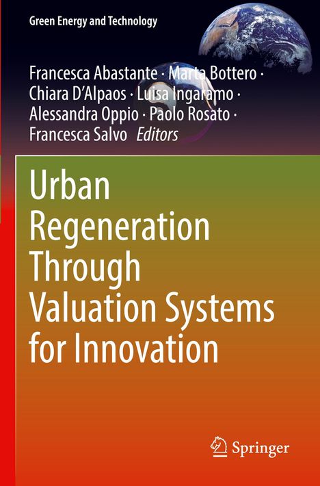 Urban Regeneration Through Valuation Systems for Innovation, Buch