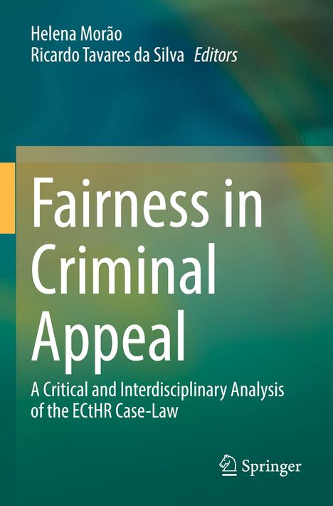 Fairness in Criminal Appeal, Buch