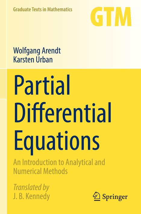 Wolfgang Arendt: Partial Differential Equations, Buch