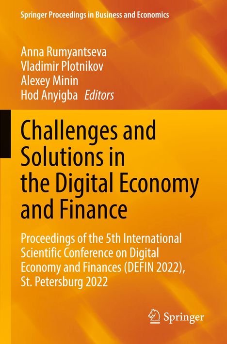 Challenges and Solutions in the Digital Economy and Finance, Buch