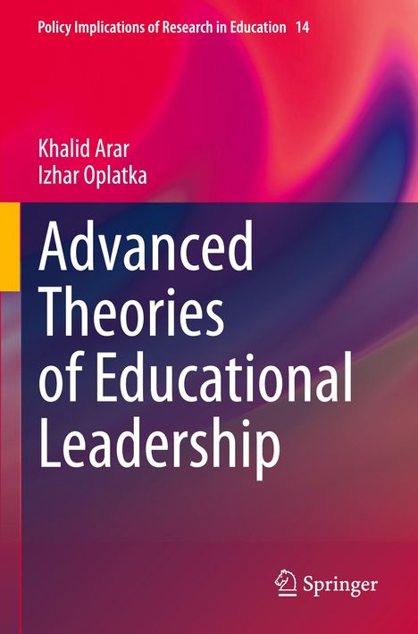 Izhar Oplatka: Advanced Theories of Educational Leadership, Buch