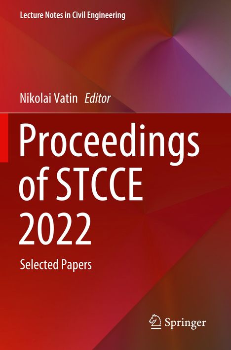 Proceedings of STCCE 2022, Buch