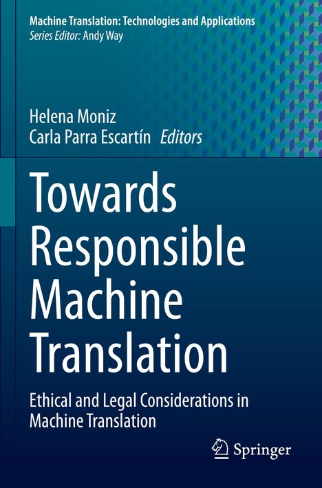Towards Responsible Machine Translation, Buch