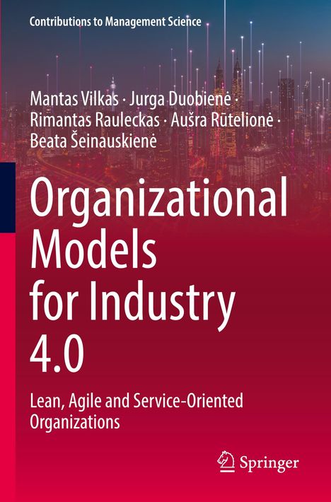 Mantas Vilkas: Organizational Models for Industry 4.0, Buch