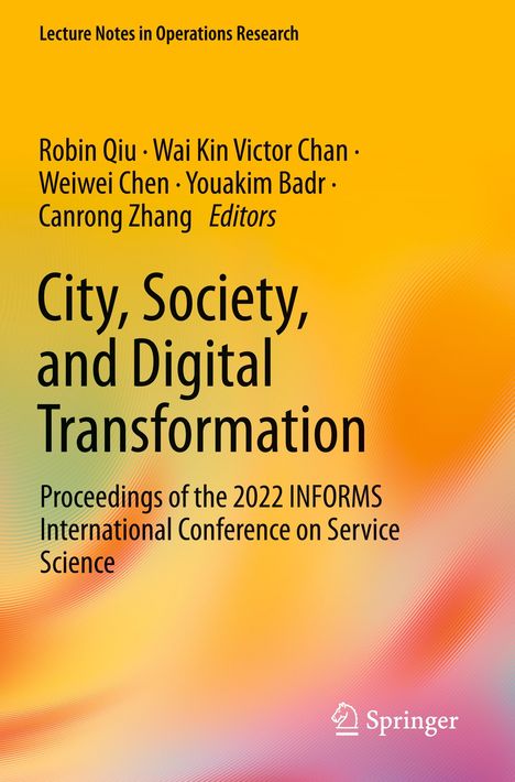 City, Society, and Digital Transformation, Buch