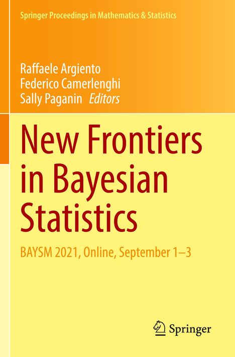 New Frontiers in Bayesian Statistics, Buch