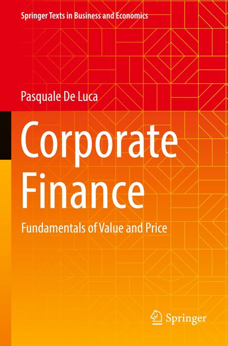 Pasquale De Luca: Corporate Finance, Buch