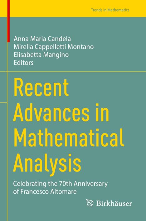Recent Advances in Mathematical Analysis, Buch