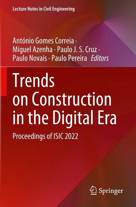 Trends on Construction in the Digital Era, Buch