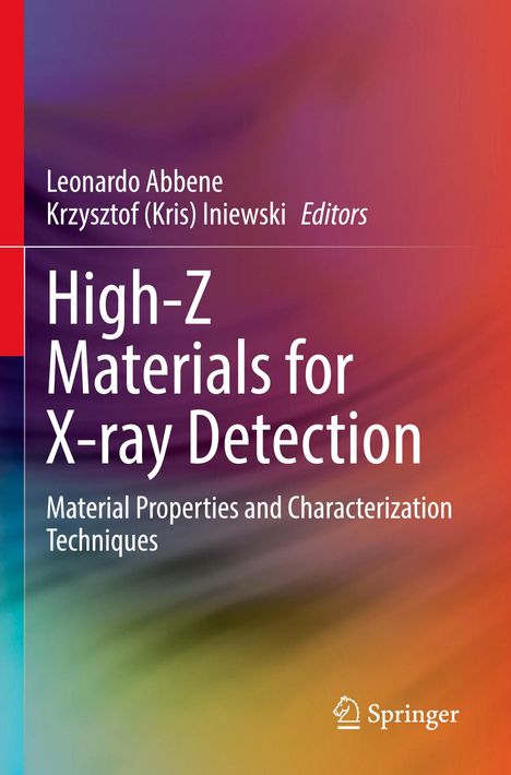 High-Z Materials for X-ray Detection, Buch
