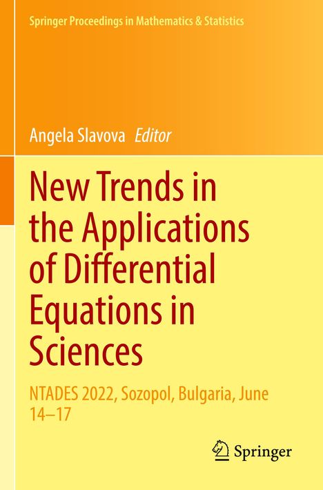 New Trends in the Applications of Differential Equations in Sciences, Buch