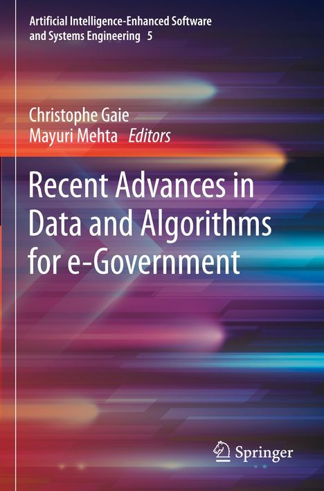 Recent Advances in Data and Algorithms for e-Government, Buch