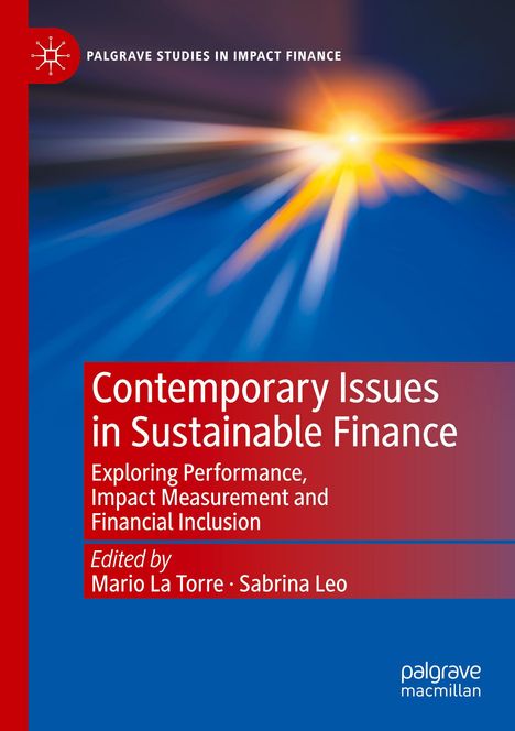 Contemporary Issues in Sustainable Finance, Buch