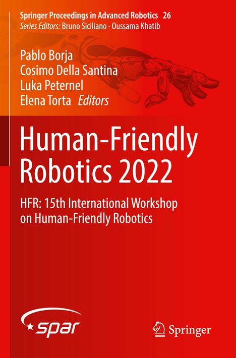 Human-Friendly Robotics 2022, Buch