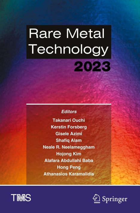 Rare Metal Technology 2023, Buch