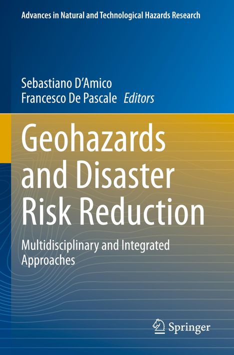 Geohazards and Disaster Risk Reduction, Buch