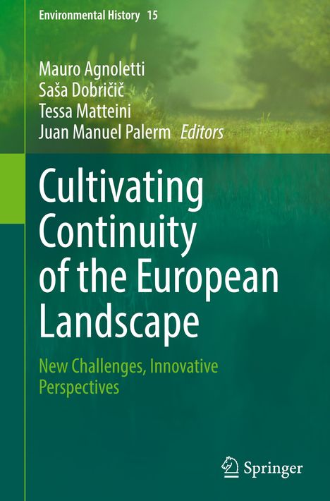 Cultivating Continuity of the European Landscape, Buch