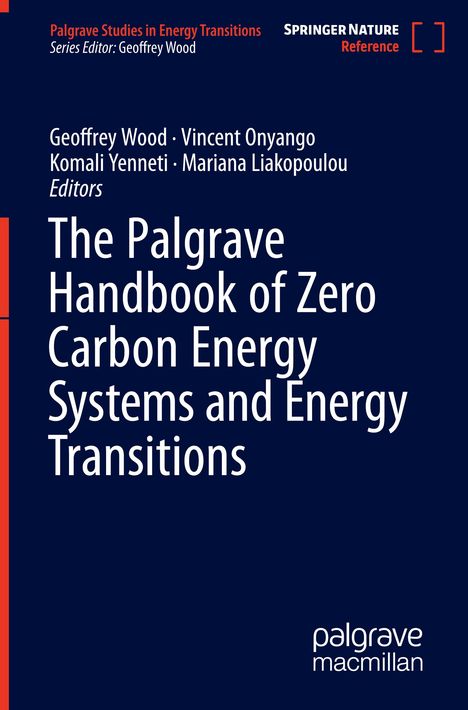 The Palgrave Handbook of Zero Carbon Energy Systems and Energy Transitions, Buch