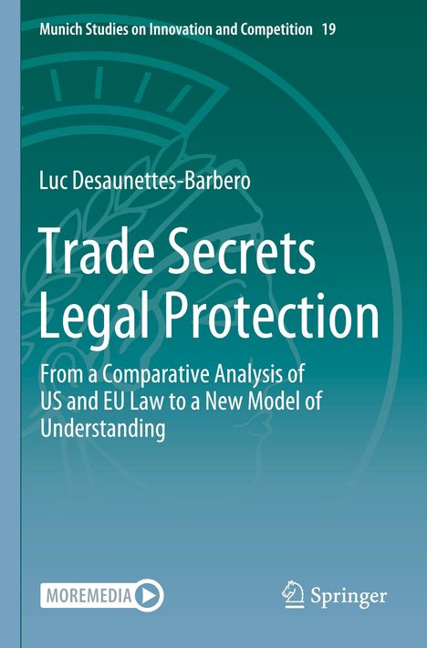 Luc Desaunettes-Barbero: Trade Secrets Legal Protection, Buch