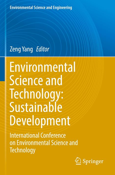 Environmental Science and Technology: Sustainable Development, Buch