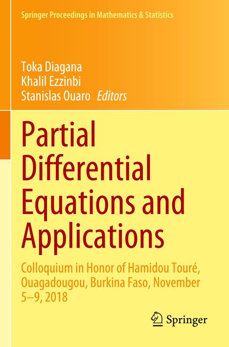 Partial Differential Equations and Applications, Buch