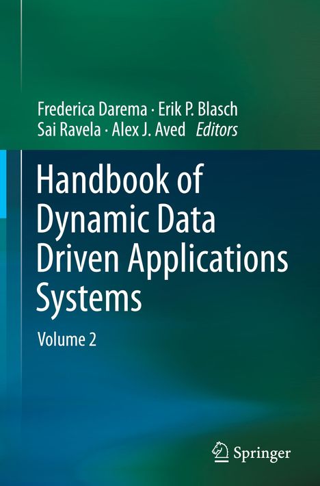 Handbook of Dynamic Data Driven Applications Systems, Buch