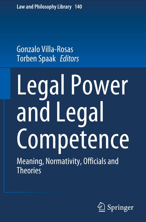 Legal Power and Legal Competence, Buch