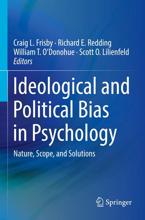 Ideological and Political Bias in Psychology, Buch