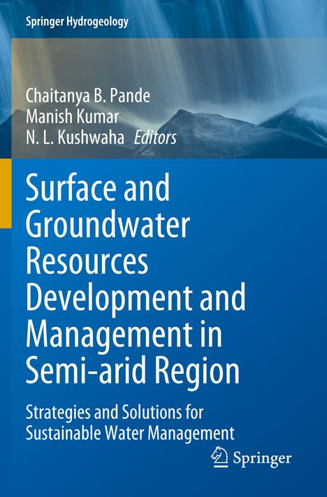 Surface and Groundwater Resources Development and Management in Semi-arid Region, Buch