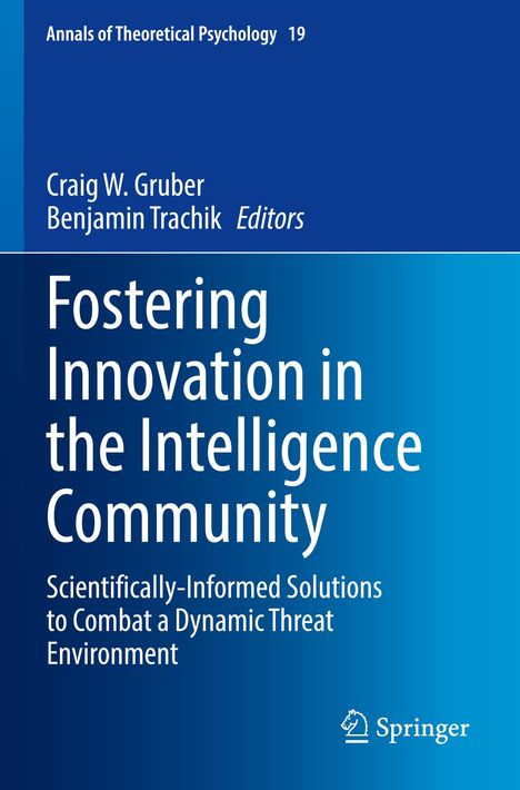 Fostering Innovation in the Intelligence Community, Buch