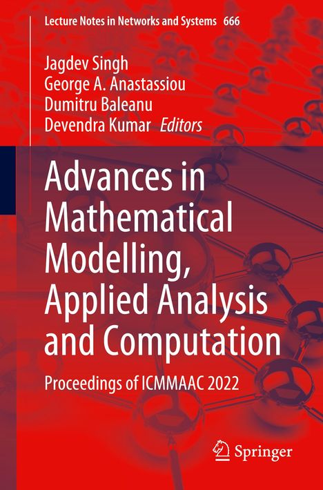 Advances in Mathematical Modelling, Applied Analysis and Computation, Buch