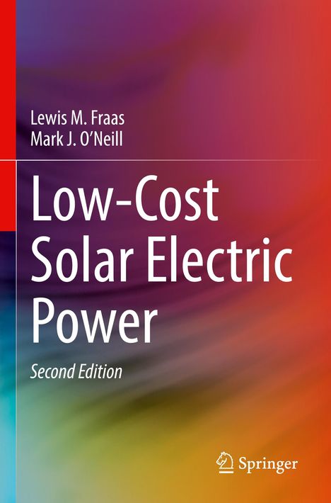 Mark J. O¿Neill: Low-Cost Solar Electric Power, Buch